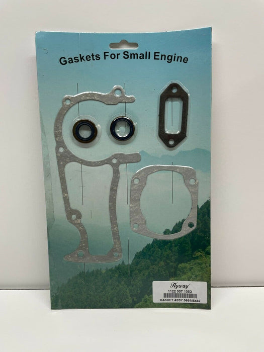 Hyway Gasket Set with Oil Seal Fits MS660 066 1122 007 1053 Wagners