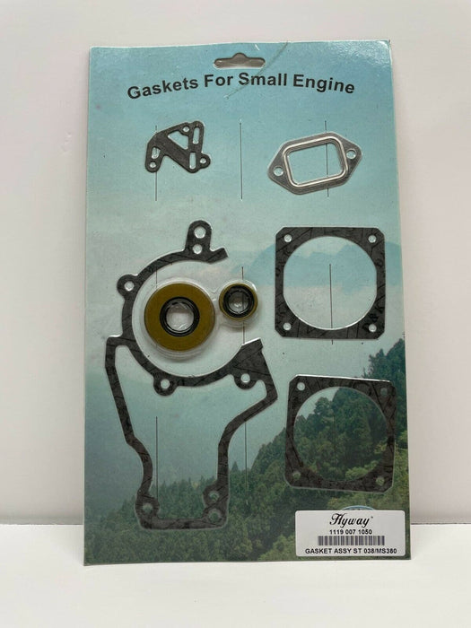 Hyway Gasket Set with Oil Seal Fits MS380 038 1119 007 1050 Wagners