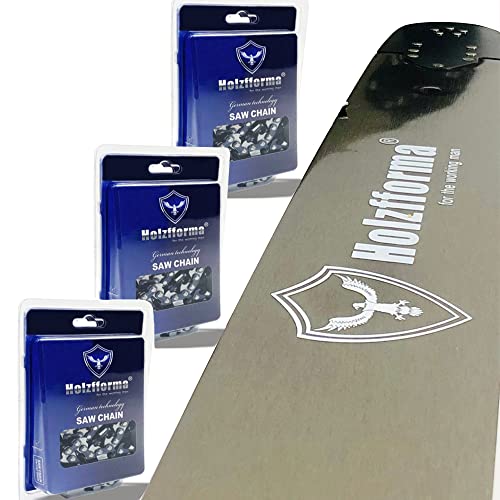 ** Pro 28inch Holzfforma Guide Bar Standard Ripping Skip Chain 3/8 .050 92DL Combo Compatible With Stihl MS360 MS361 MS362 MS380 MS390 MS440 MS441 MS460 MS461 MS660 MS661 MS650 Chainsaw