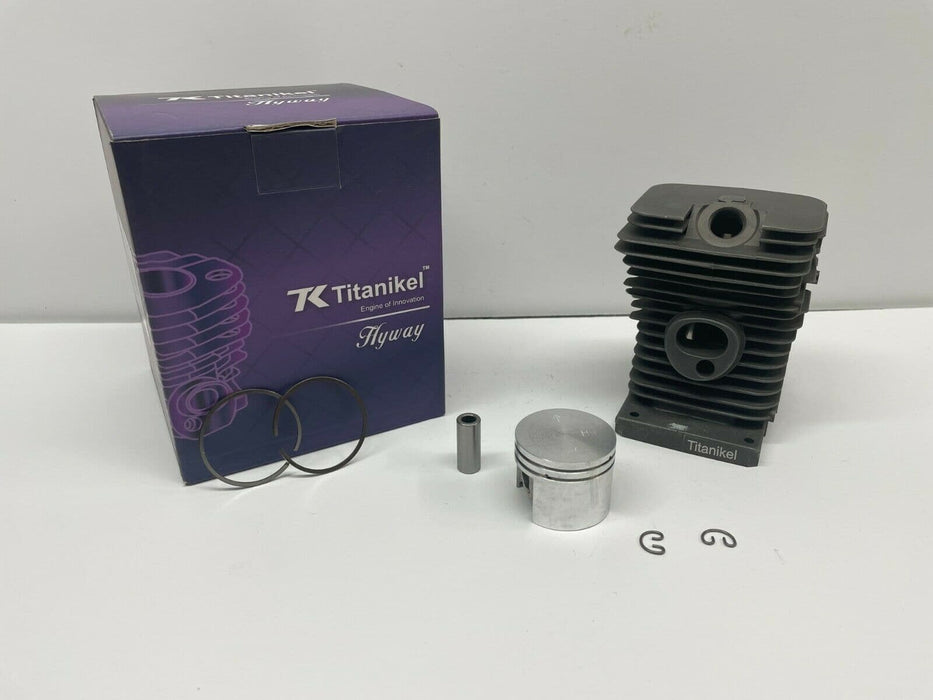 Hyway Titanikel Cylinder Piston KIT Stihl 018 MS180 10 PIN 38MM