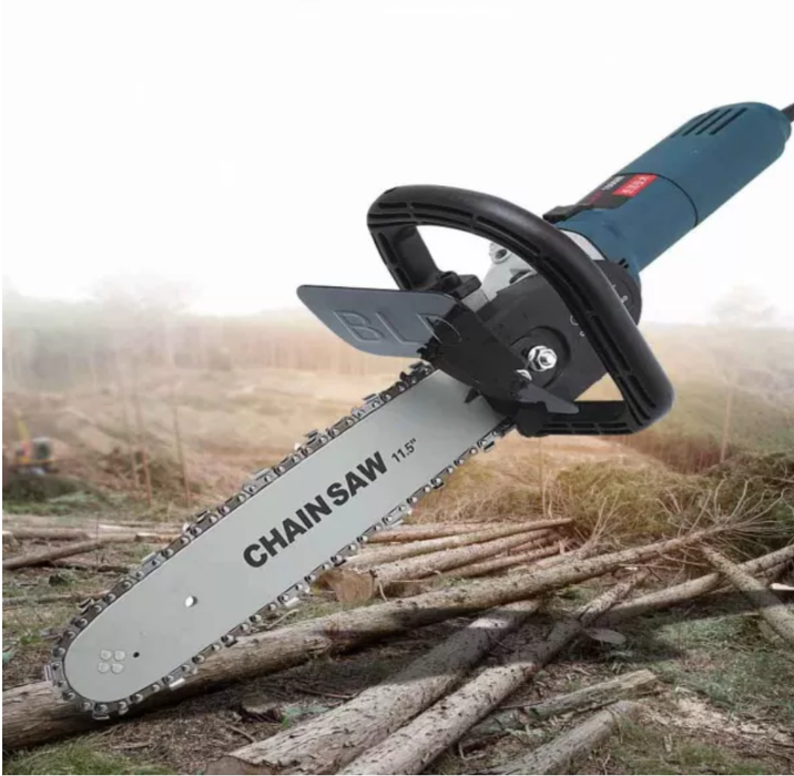 12 inch Electric Grinder Chain Saw Kit Stand Bracket Converter chainsaw Set With