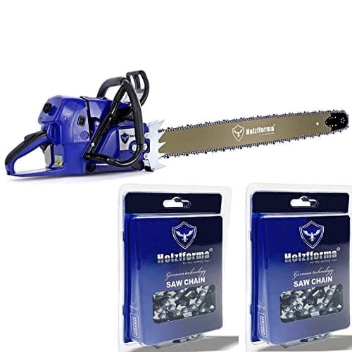 Holzfforma G660 Blue Thunder Chainsaw Power Head With 36inch 3/8” .063” 114DL Guide Bar Standard Ripping and Skip Chain Combo For MS660 Chain saw