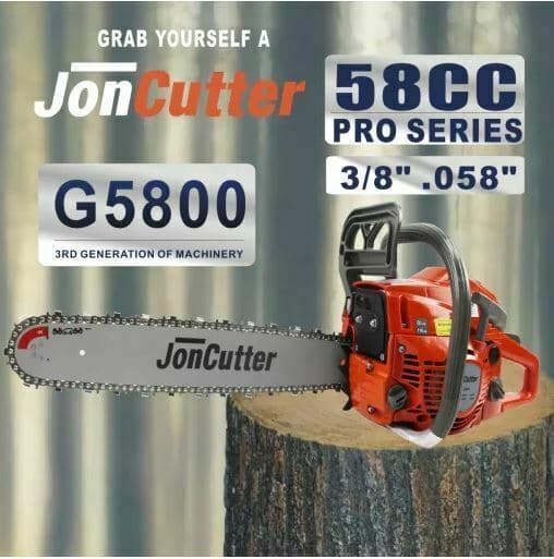58cc JonCutter Gasoline Chainsaw Power Head No Bar/ No Chain Free Shipping