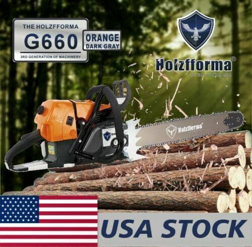Holzfforma G660 MS660 Power Head Chainsaw 92CC Full Wrap with 36 Inch Bar/Chain