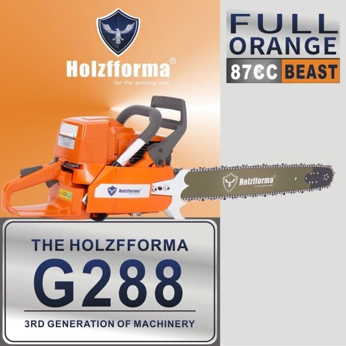 87cc Holzfforma® G288 Gasoline Chain Saw Power Head For Husqvarna 288 Chainsaw