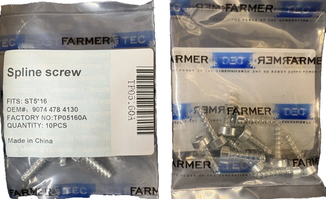 10 Pack Spine Screw For Stihl Chainsaws 9074 478 4130