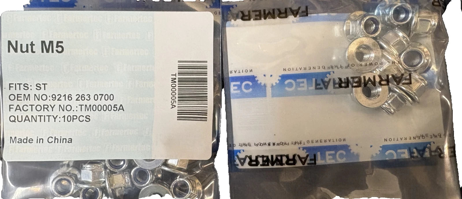 10 Pack Nut M5 For Stihl Chainsaws 9216 263 0700 for Stihl