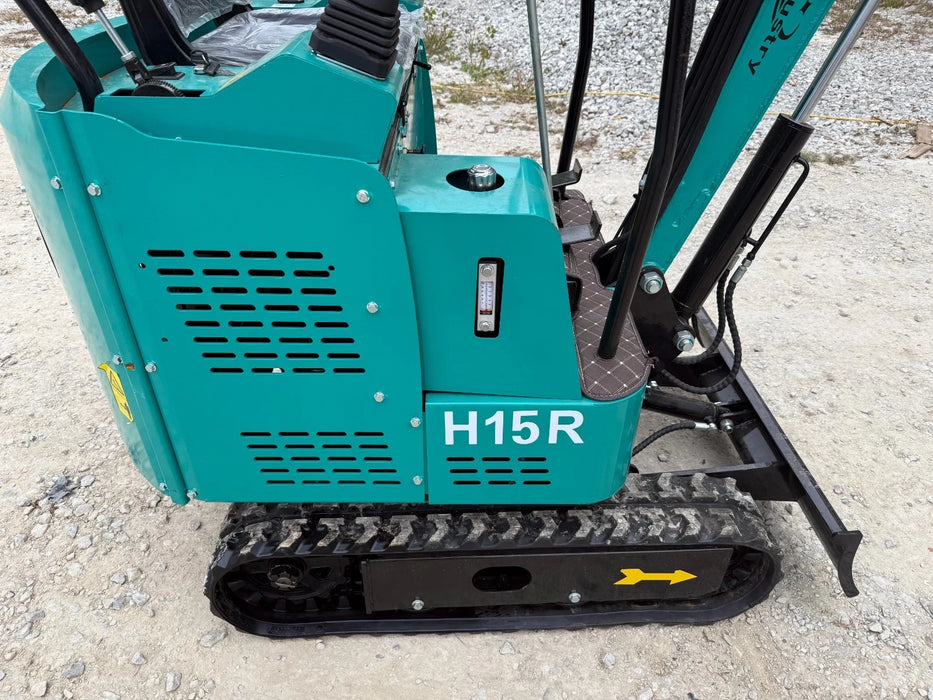 ** 2025 CFG H15R Hydraulic Mini Excavator Crawler Blade Thumb Brand New