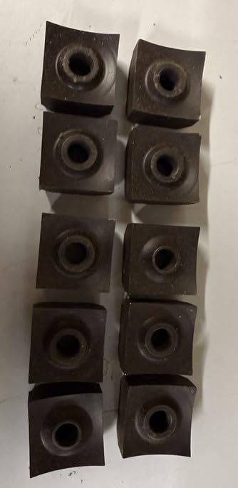 ** 10 Pack Forestry MULCHER Teeth for GIYI Future Chinese Made MULCHERS 12MM