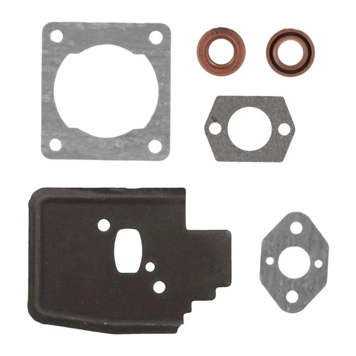 Rebuild Gasket Kit Includes 4 Gaskets 2 Oil Seals for Stihl FS38 FS45 FS46 FS55