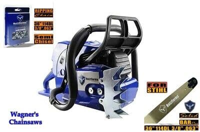 G660 Farmertec Holzfforma G660 MS660 Includes 36 inch Bar & Ripping Chain M ...