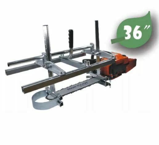 36 Inch Holzfforma Portable Chainsaw Mill Planking Milling From 14'' to 36'' Bar