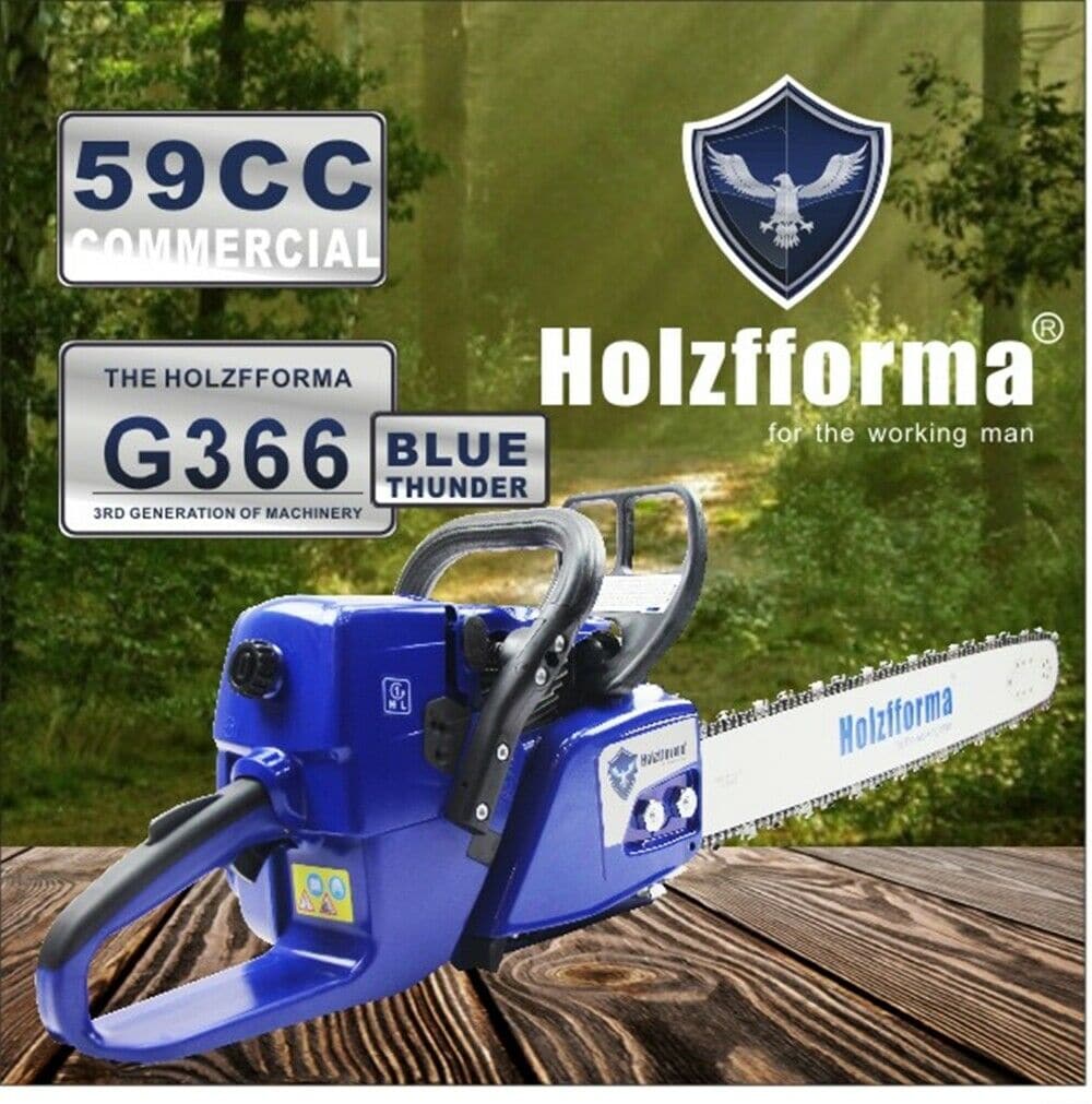 ＊handmade＊no.66 Amazon.com: Holzfforma 59cc Blue Thunder G366 Gasoline Chain