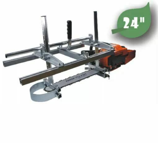 24 Inch Holzfform® Portable Chainsaw Mill Planking Milling From 14'' to 24'' Bar