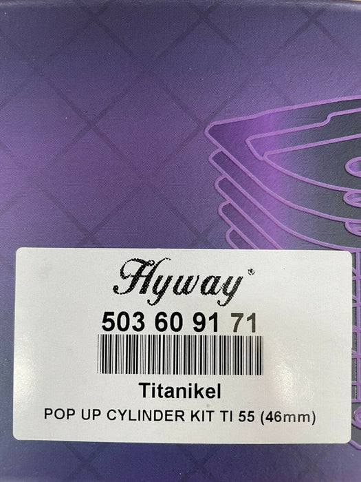 Hyway Titanikel Pop UP CYLINDER Piston KIT Husqvarna 55 (46MM) Wagners