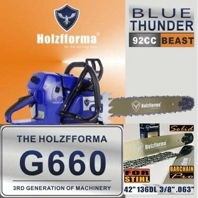 Farmertec Holzfforma G660 MS660 Includes 42 inch Bar & Chain Wagners