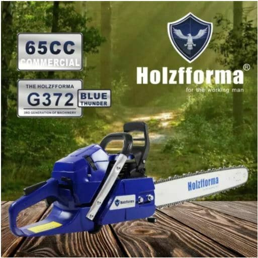 65cc Holzfforma® Blue Thunder G372 Chainsaw 24'' Bar/Chain Included Wagners